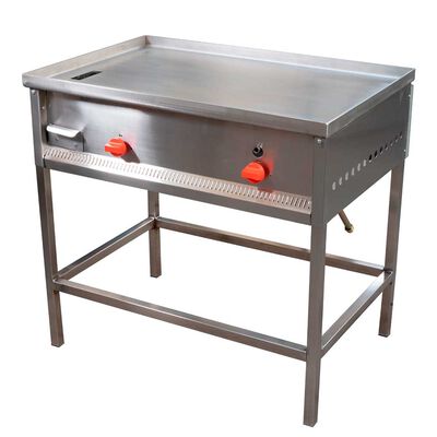Imagen 2 del producto Plancha Churrasquera Ticgas 1000x600 Full Inox GLP