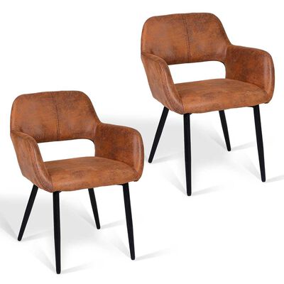 Imagen 1 del producto Pack de 2 Sillas Novahus Cromwell Café