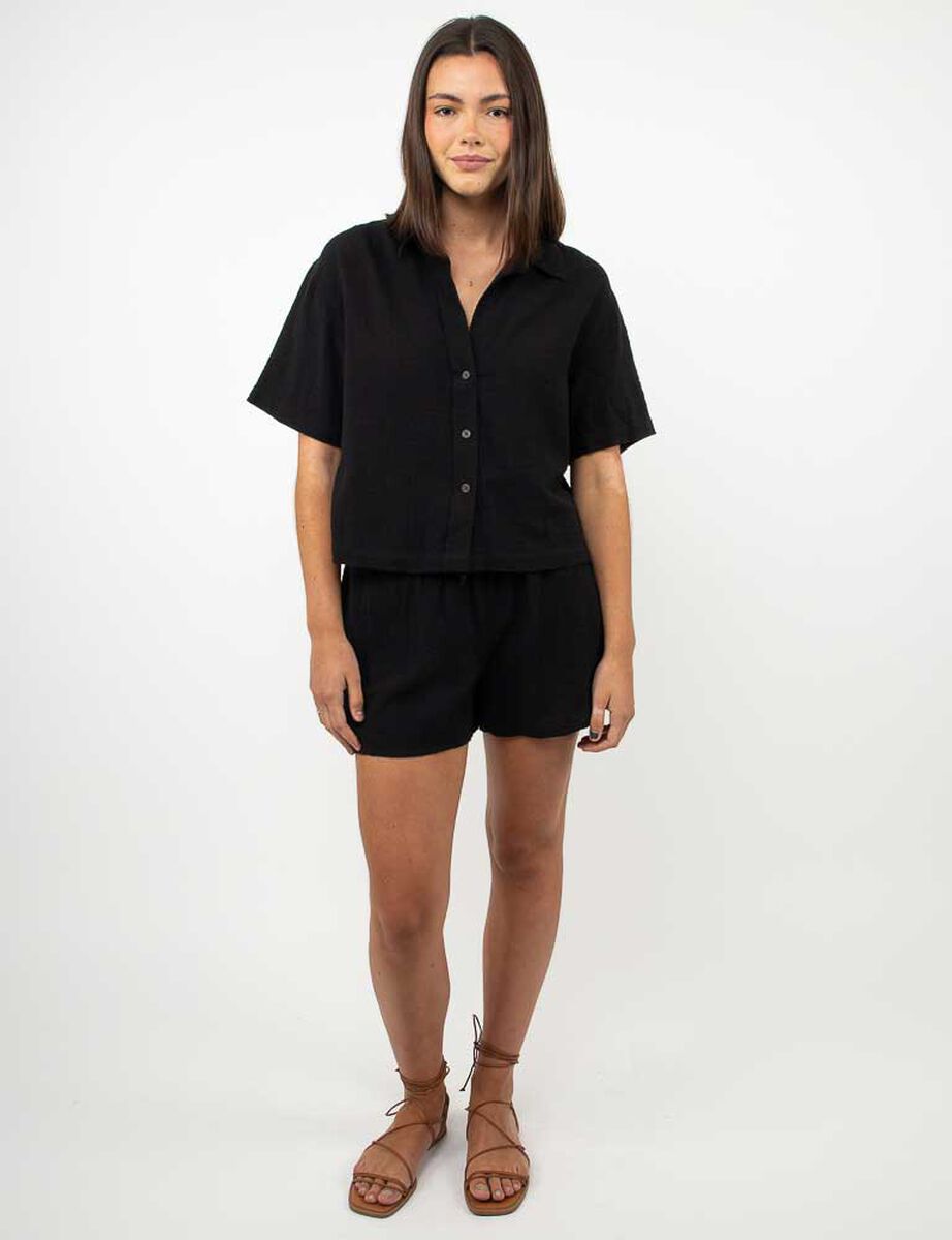 Blusa Manga Corta Mujer Icono