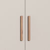 Closet Vekkahome Americano 3 Puertas 2 Cajones Beige