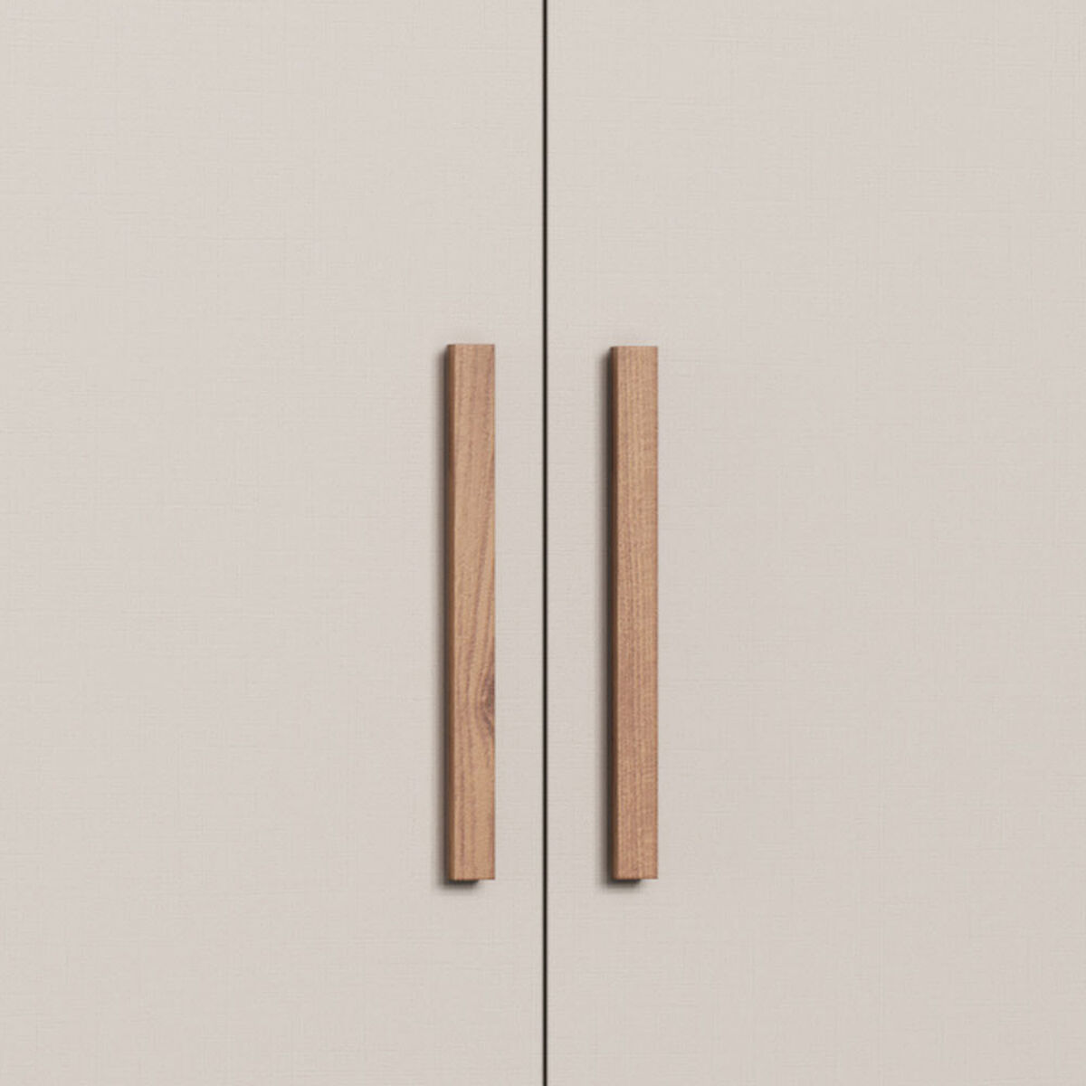 Closet Vekkahome Americano 3 Puertas 2 Cajones Beige