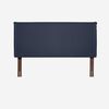 Cama Europea Rosen 2 Plazas Indie + Respaldo Maurice