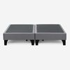 Base Europea Dividida Rosen 2 Plazas Gris