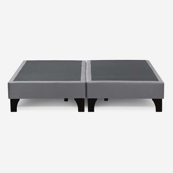 Base Europea Dividida Rosen 2 Plazas Gris
