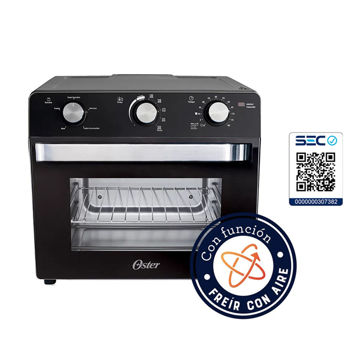 Horno con Freidora de Aire Oster TSSTTVMAF1 22 lts.