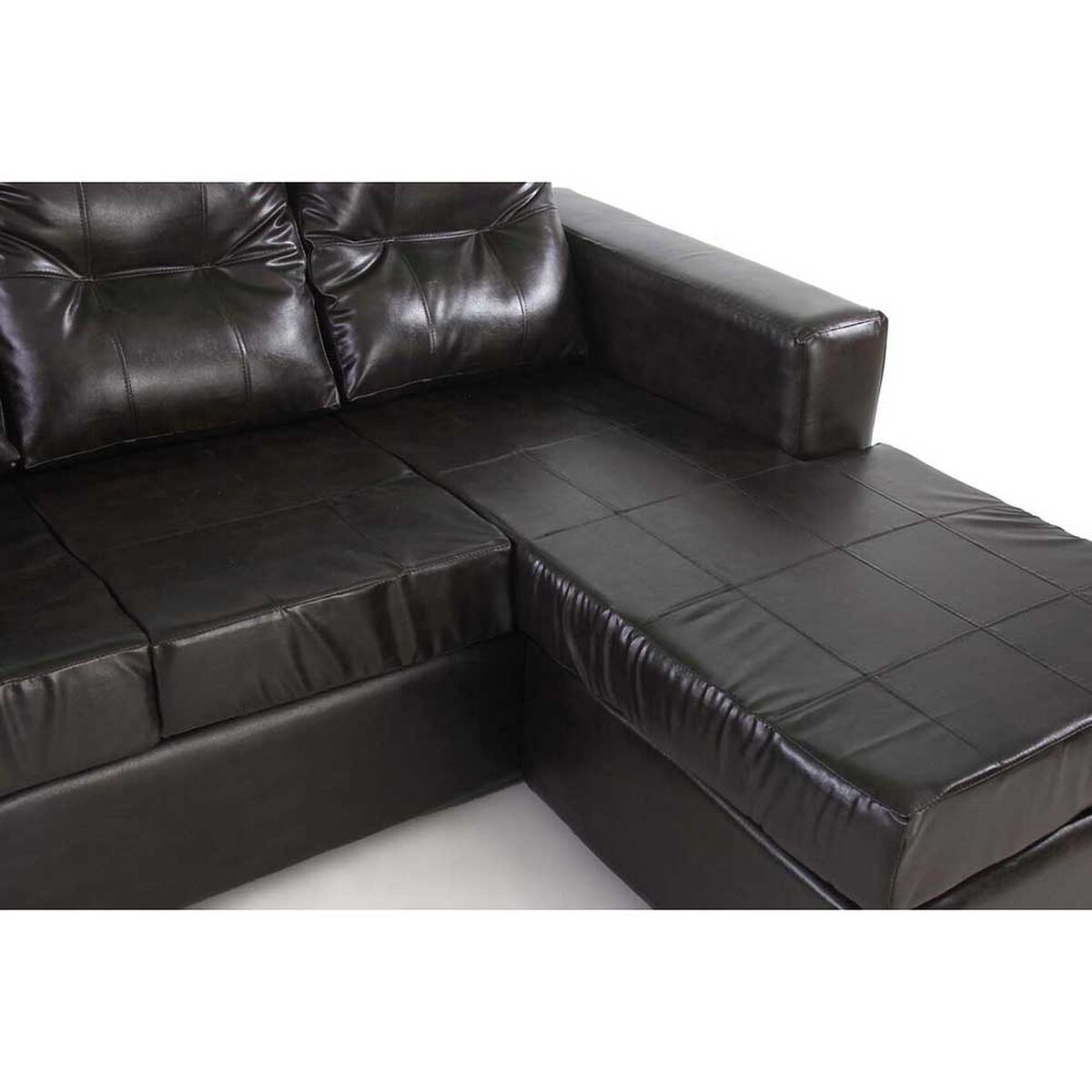 Sofá Modular Kea Rodas 3 Cuerpos Café