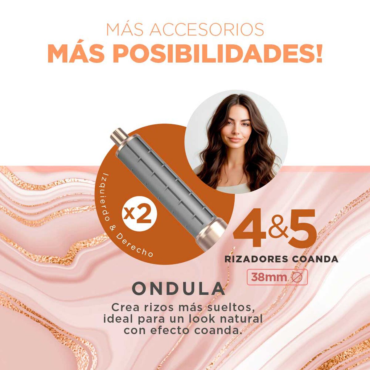 Cepillo Secador Multistyler Radiant UniQ 9 en 1 Gama Italy