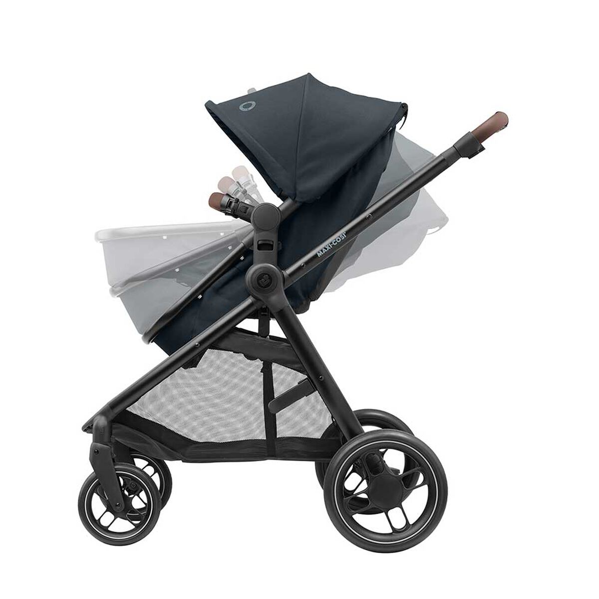 Coche Travel System Zelia 3 + Pebble 360° + Family Fix Grey Maxi-Cosi