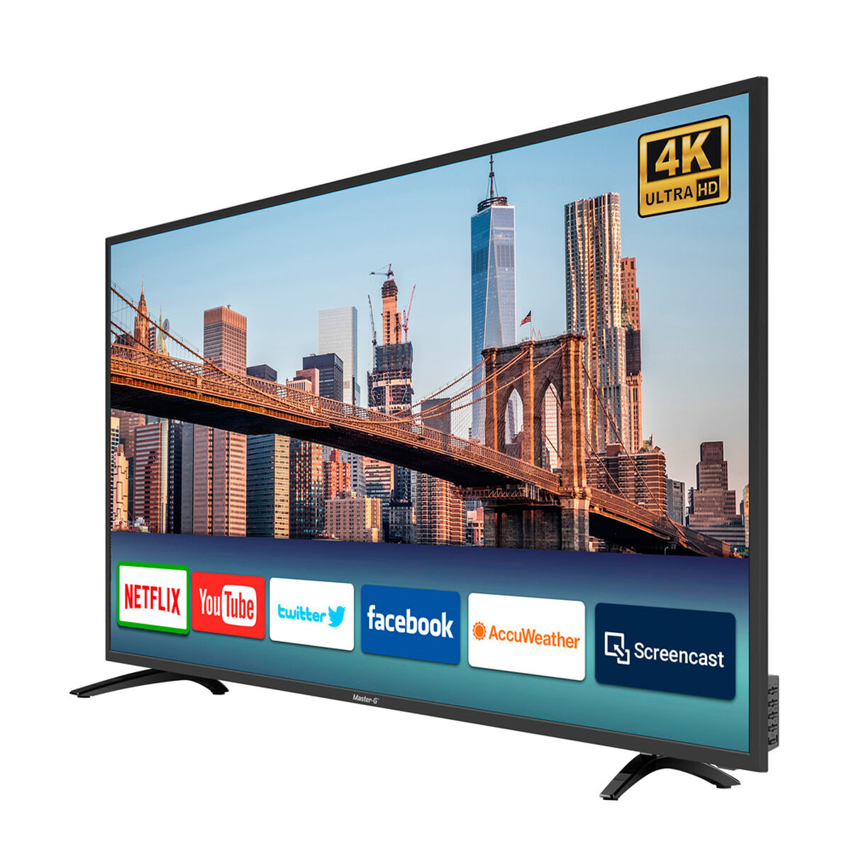 LED 43" Master-G MGU4330X Smart TV Ultra HD