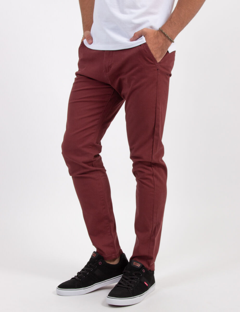 Pantalón Chino Skinny Hombre Zibel