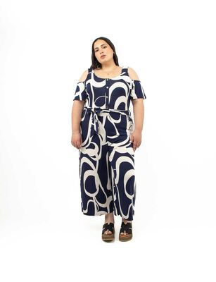 Imagen 1 del producto Enterito Largo Manga Corta Mujer Extralindas Azul, Color-1, Negro