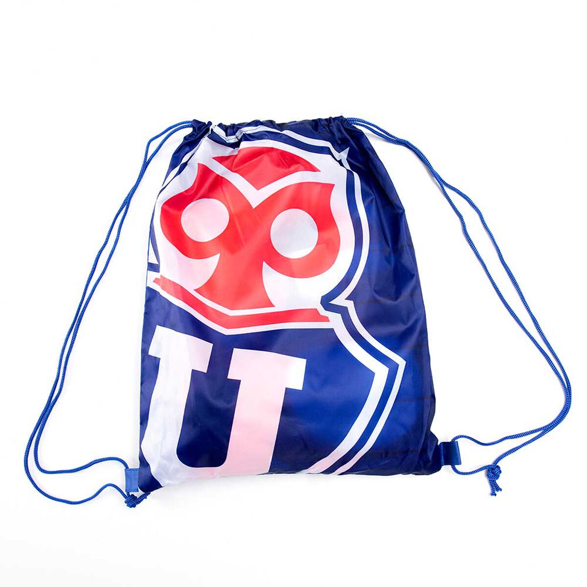 Toalla de Playa Infantil con Bolso U de Chile Copa 70 x 140 + 33 x 42 cm