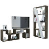 Combo Rack Extensible TV Hasta 40" + Separador de Ambientes TuHome Beijing