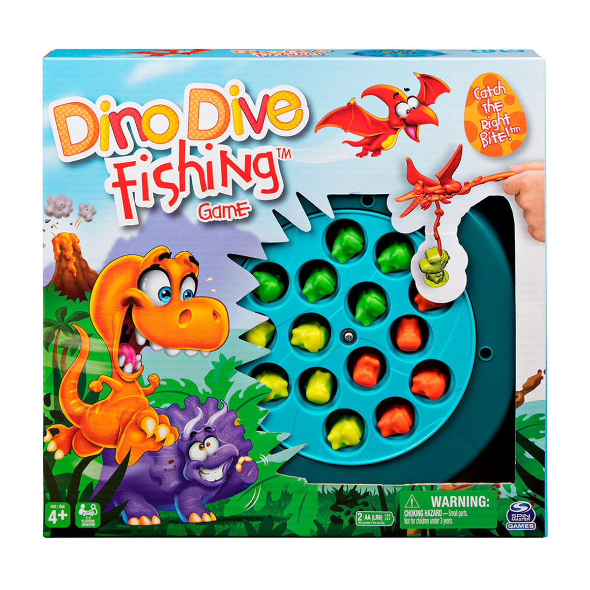 Juego Pescando Dinosaurios Spin Games
