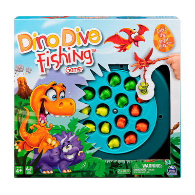 Juego Pescando Dinosaurios Spin Games