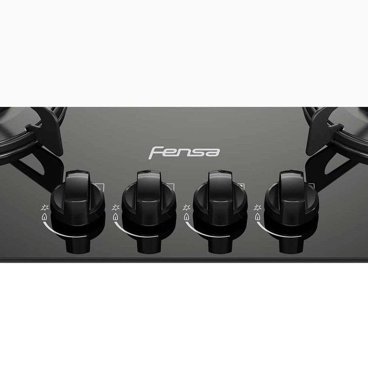 Encimera a Gas Fensa F GC60V A 4 Quemadores
