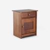 Cama Europea Rosen Base Dividida King Art 4 + Respaldo + 2 Veladores Veneto