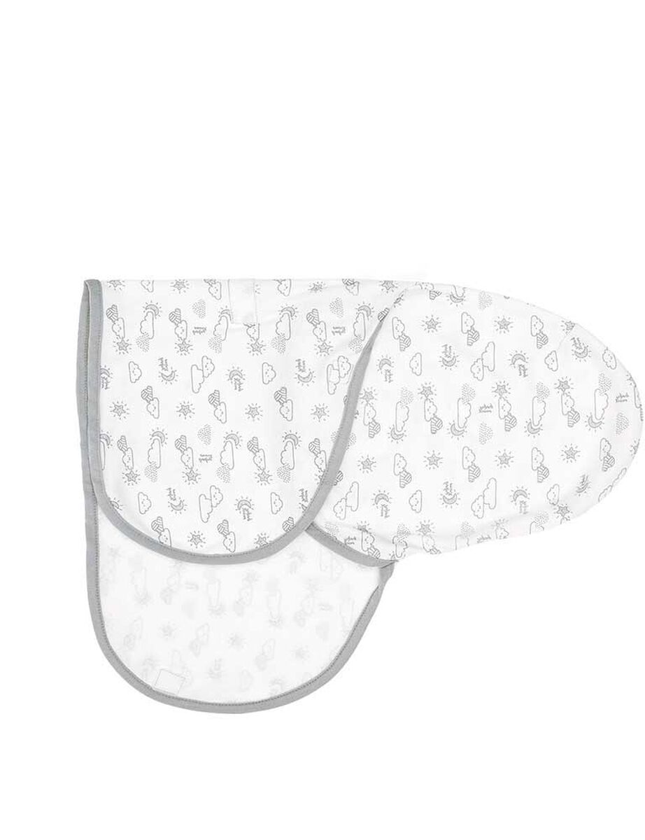 Saco para Bebé de Algodón Gris Baby Mink