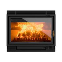 Estufa a Leña Bosca 850 Negra