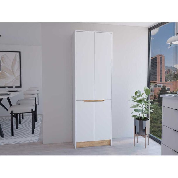Mueble Alacena TuHome Soler 4 Puertas Blanco