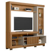 Home TV Di Poretti Design New Bahia Hasta 60" Caf&eacute; Claro