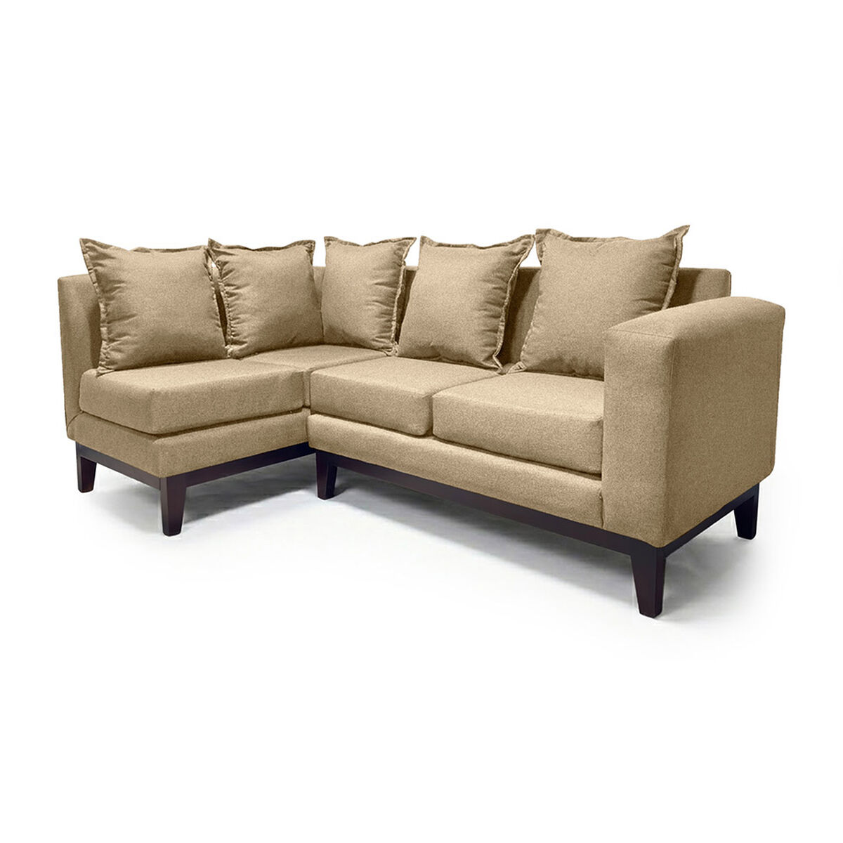 Seccional Izquierdo Living Factory Berlin 4 Cuerpos Beige