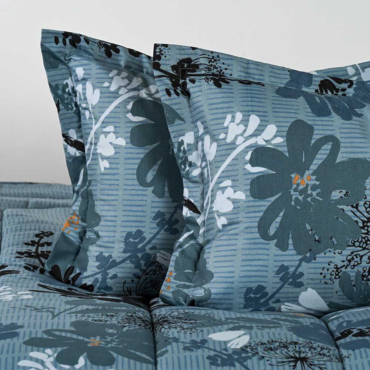 Plumón Estampado Elements & Co 2 Plazas Sunflower
