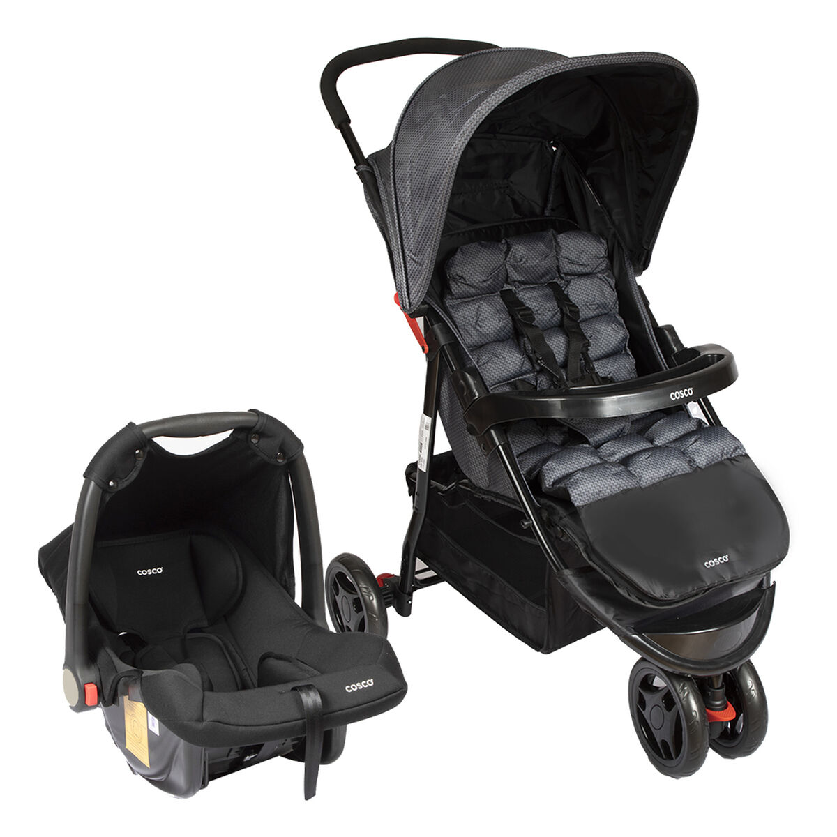 Coche Travel System Jess Ceniza