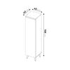 Mueble Organizador Silcosil Logia Blanco Madera