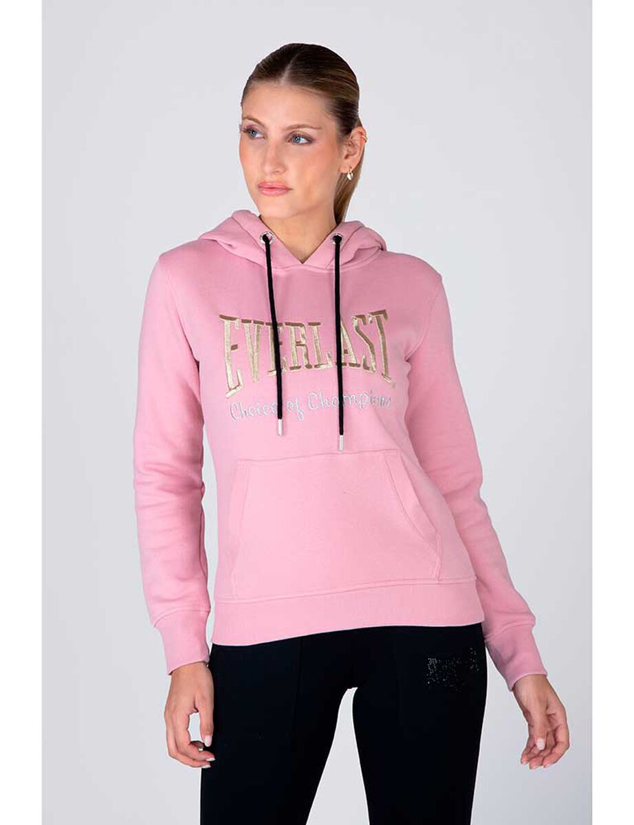 Poleron Hood Deportivo Mujer Everlast