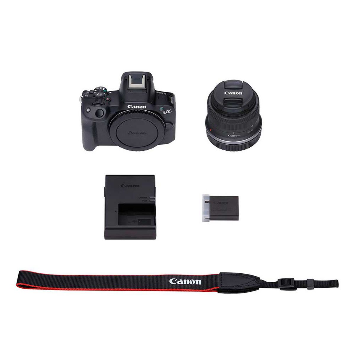 Cámara Canon Mirrorless EOS R50 RF-S 18-45 MM