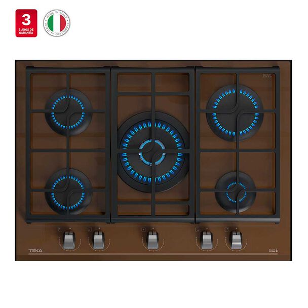 Encimera a Gas Teka GZC 75330 LB 5 Quemadores