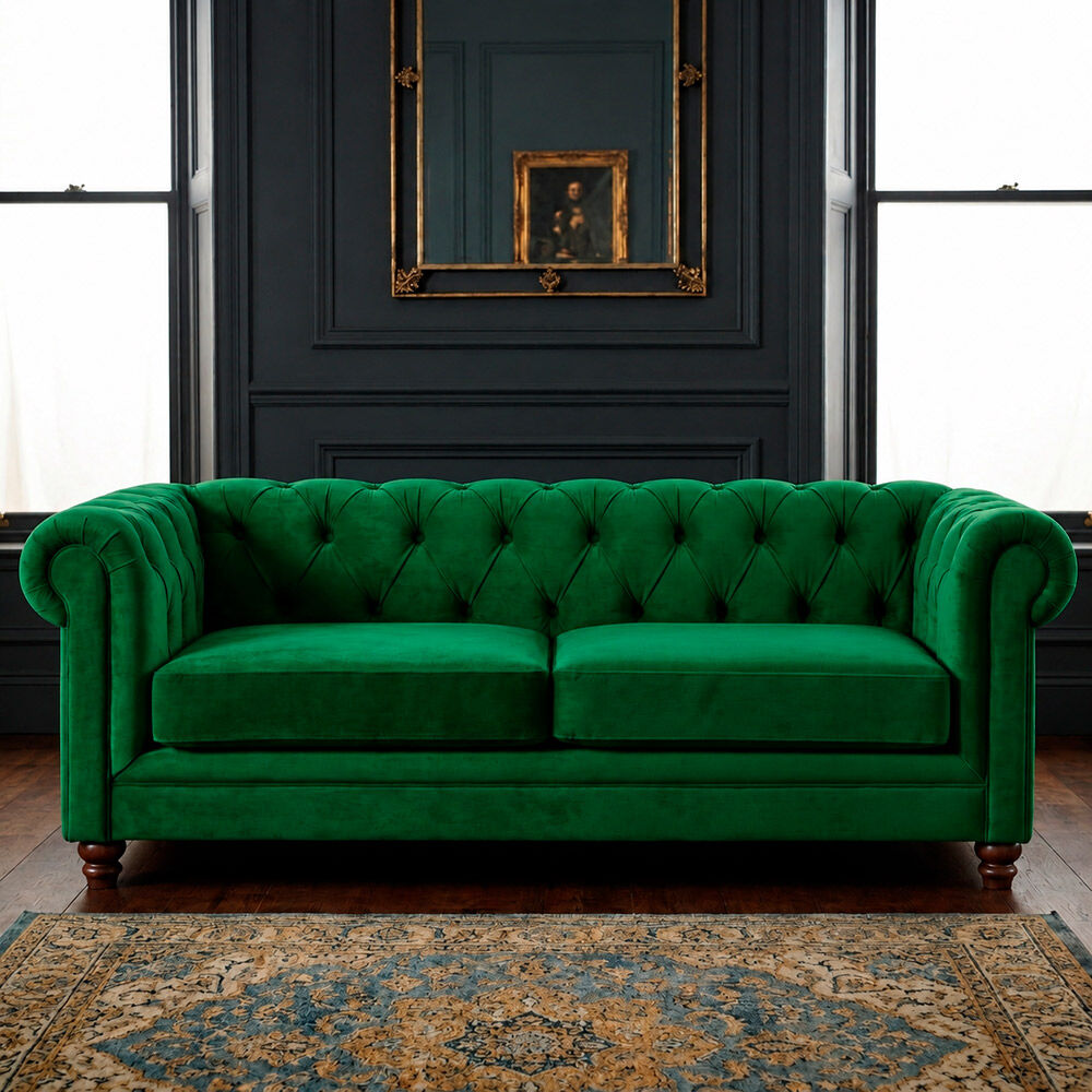 Sofá Latam Home Florencia 3 Cuerpos Verde