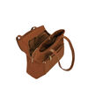 Cartera de hombro Secret Girona FW25 L Café Medio