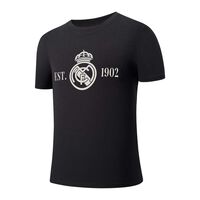 Polera Deportiva Hombre Real Madrid Black1, Gris, White