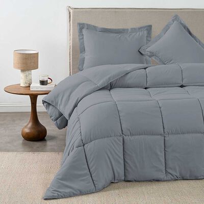 Plum&oacute;n Cannon 2 Plazas Softwash Gris