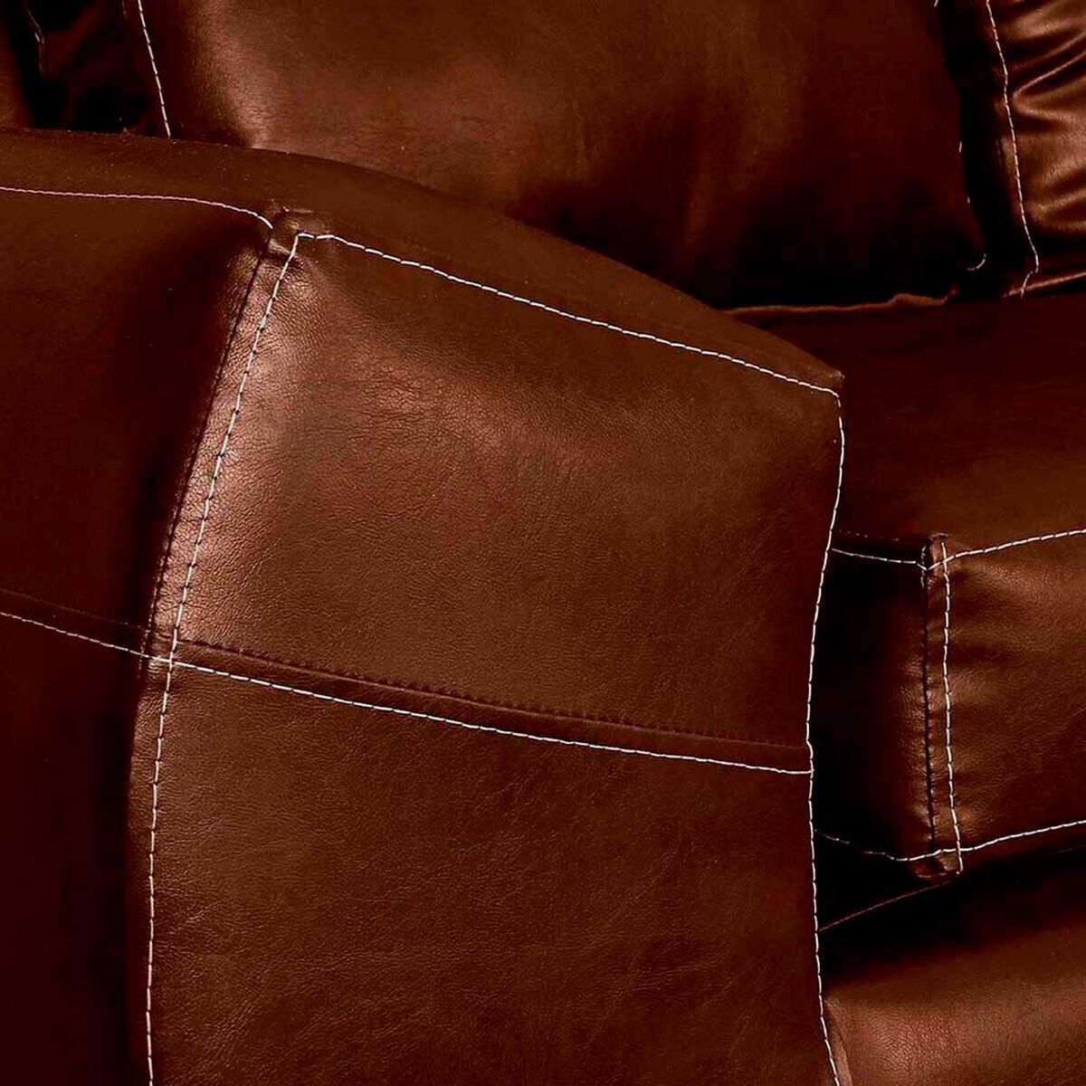 Seccional Derecho Elegant Houston Cheise PU 5 Cuerpos Cefe