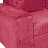 Juego de Living Innovamuebles Kahlo Sofá 3 Cuerpos + Dos Sillones 1 Cuerpo Burdeo