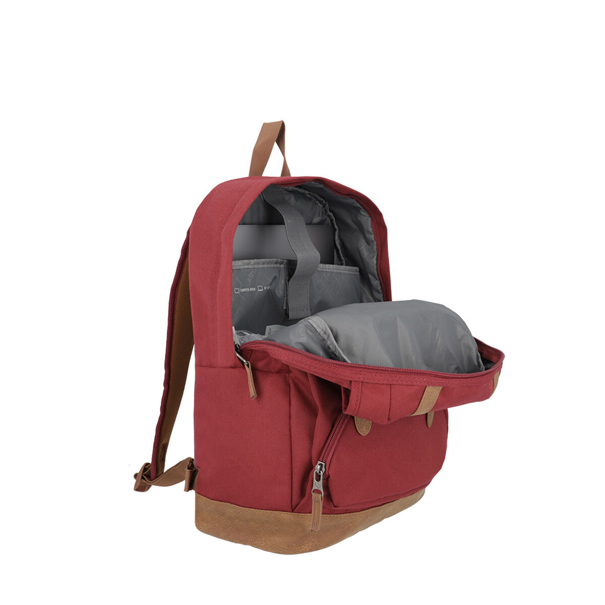 Mochila Notebook Straps 4Xt Rojo 16" L Xtrem
