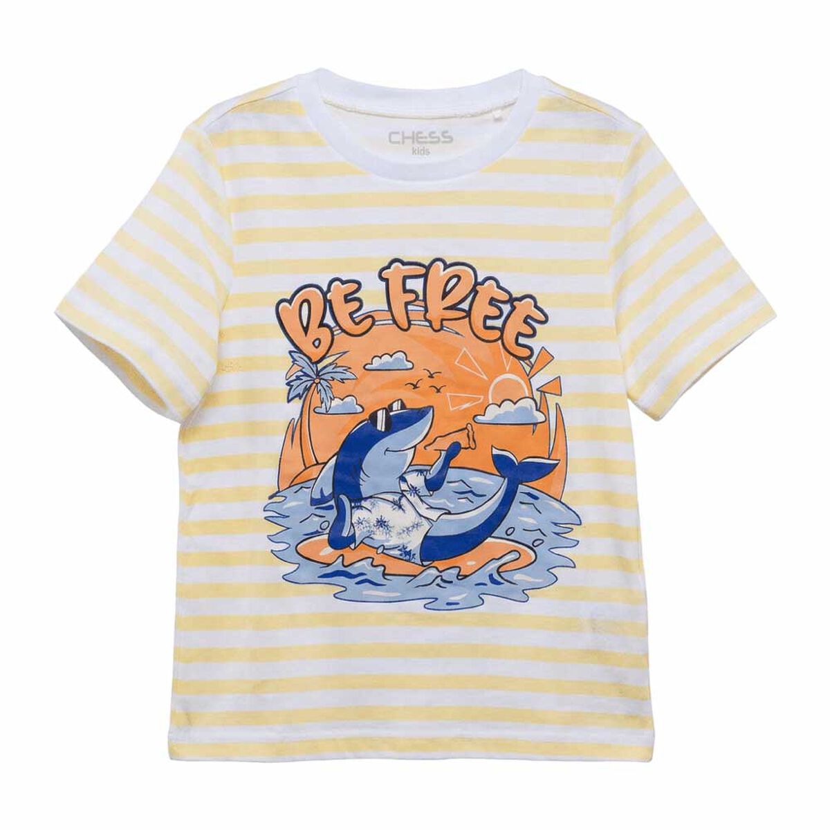 Polera Manga Corta Ni&ntilde;o Chess