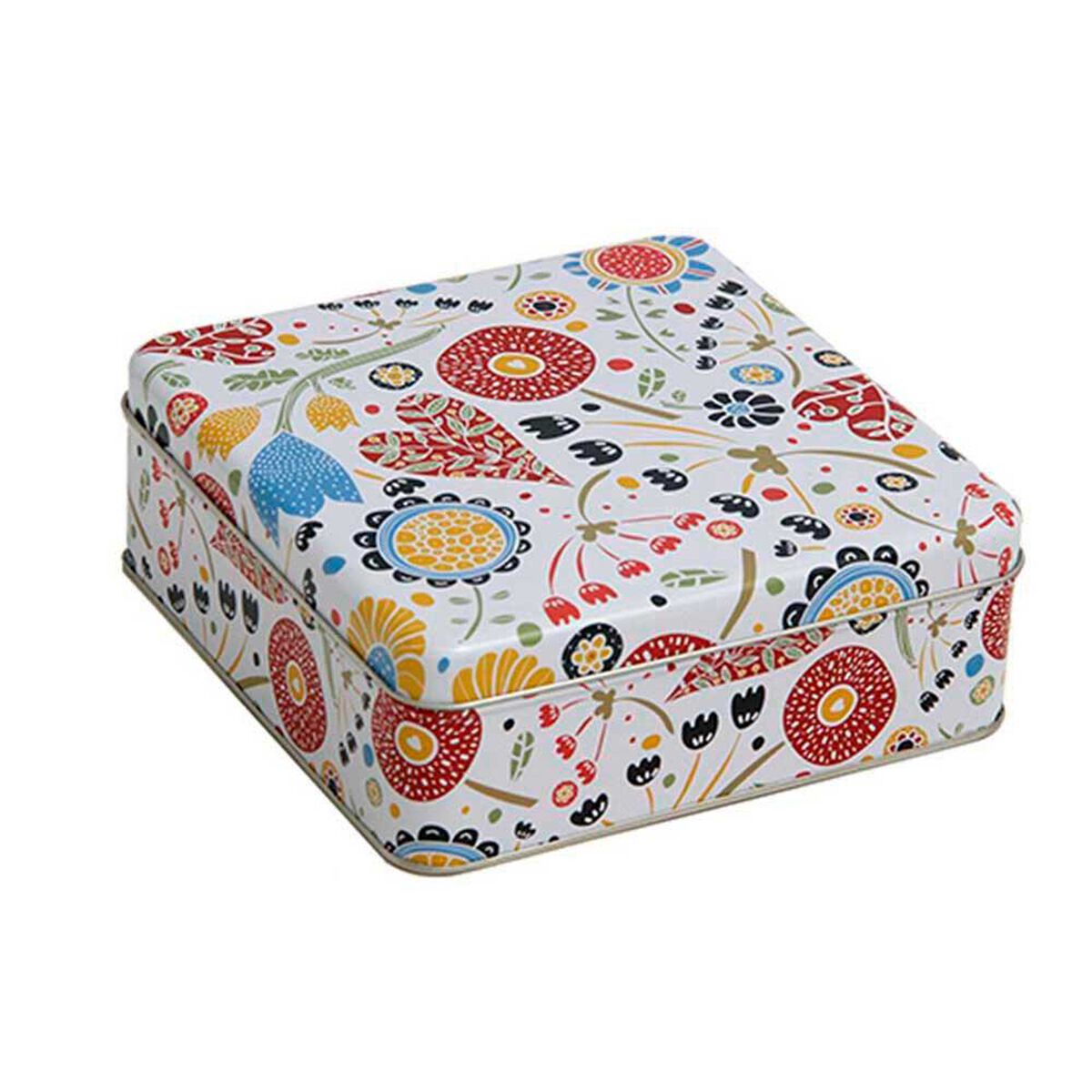 Lata Decorativa Metal Vgo 17 x 17 cm Dise&ntilde;o 1