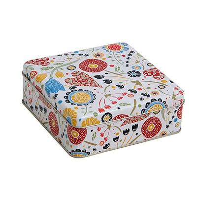 Lata Decorativa Metal Vgo 17 x 17 cm Diseño 1