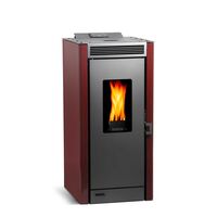 Estufa a Pellet Bosca Black Vision Burdeo