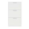 Zapatera Vekkahome Nick 3 Puertas Blanco