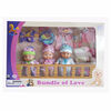 Pack 3 Muñecas y Accesorios
