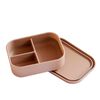 Contenedor Herm&eacute;tico Simplit Bento Box 600ml Beige