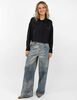 Blusa Crop Manga Largas Mujer Icono