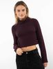 Sweate Crop Mujer Icono