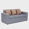 Juego de Living Almore Paris Sofá 3 Cuerpos + Dos Sillones 1 Cuerpo Gris
