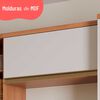 Modulo Aéreo Roca Macadamia 1 Puertas Blanco